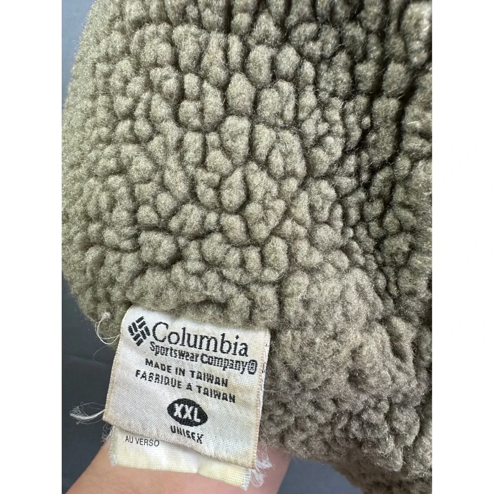 Columbia Mossy Oak Camo Trapper Hat Sherpa Lined Ear Flap Hunting‎ Cap Men's XXL